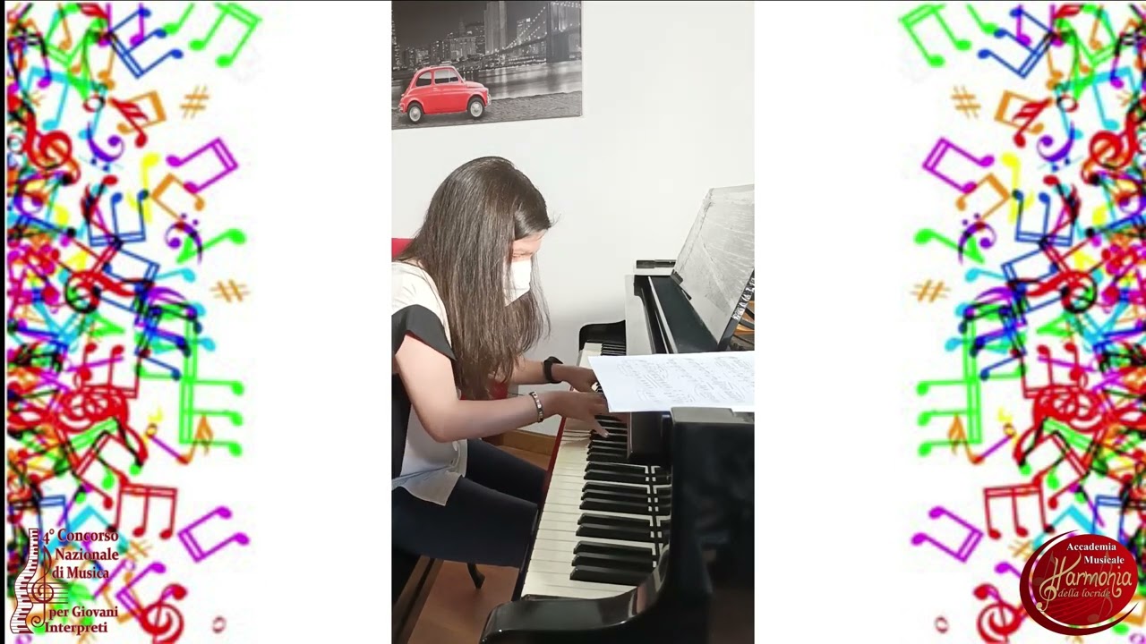 Marta Vonazzo - Preludio op. 104 n. 2 / Danseuse de Delfe / La fille aux cheveux de line Calope