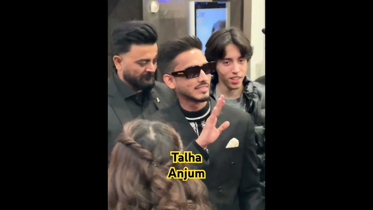 Talha Anjum | Kattar Karachi | Premiere Night in Karachi