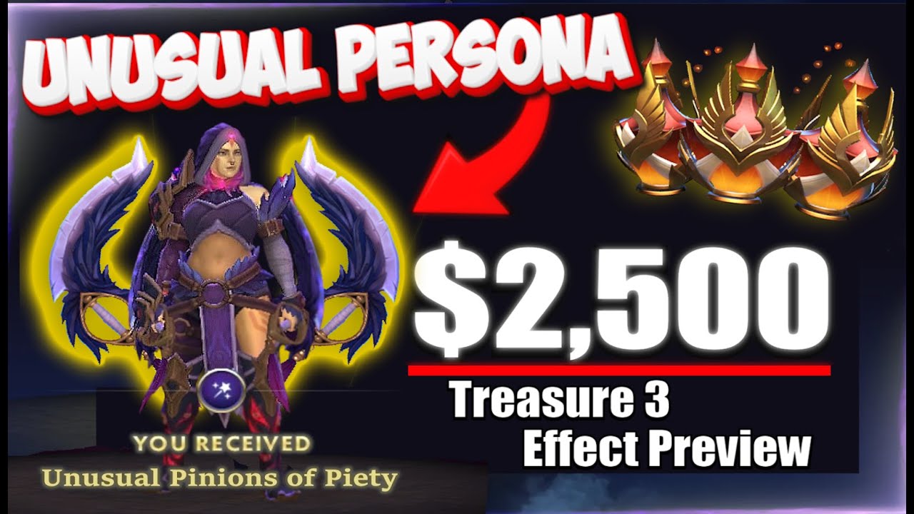 The $2,500 Mega Rare Anti Mage Persona - Crownfall 3 Unusuals Preview
