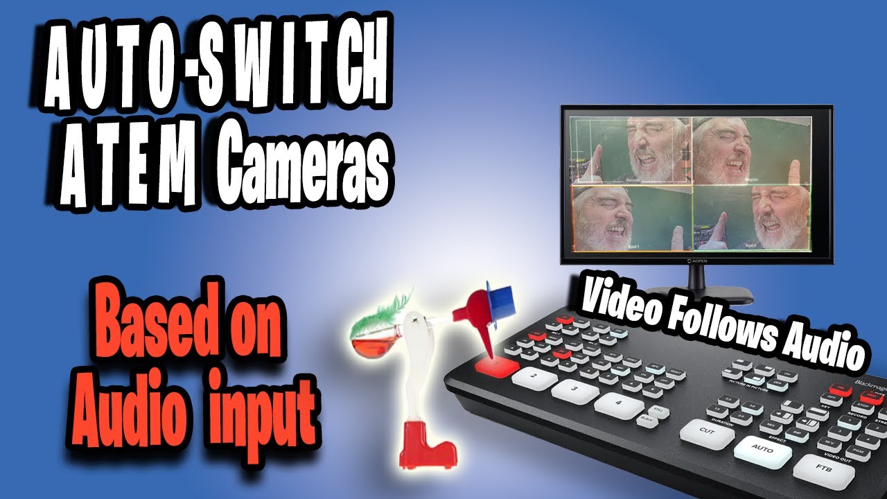 Atem AutoSwitch - Video Follows Audio - PC only