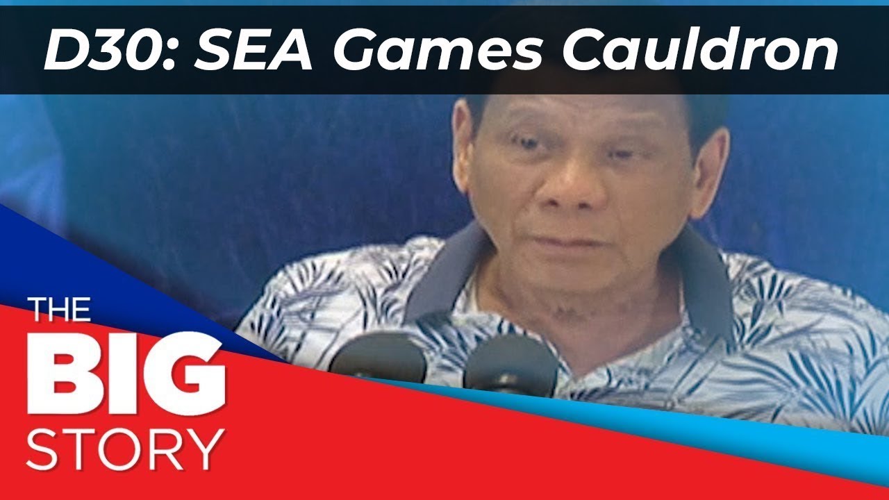 Pres. Duterte on SEA Games cauldron, next PNP chief