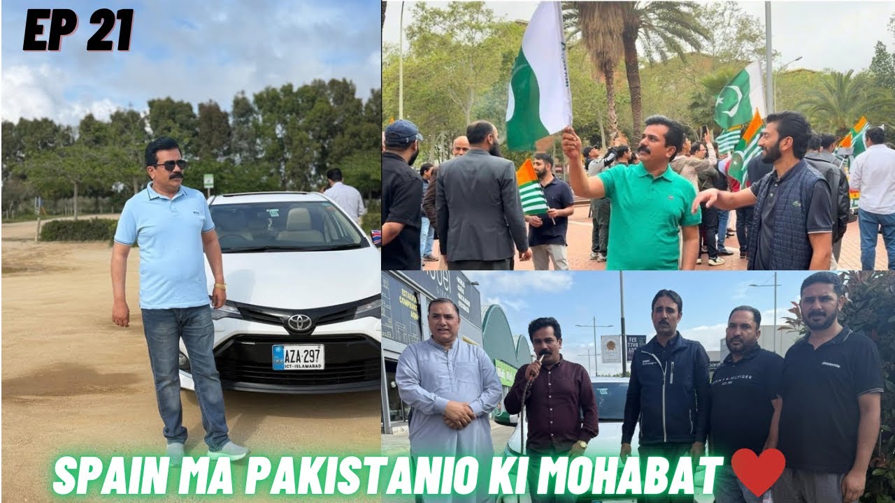 Itlay sy spain phouch gaya😍/ Spain walo ka pyar❤️/ Spain ko explore kia❤️/ Ep 21 / Pakistan Zindabad