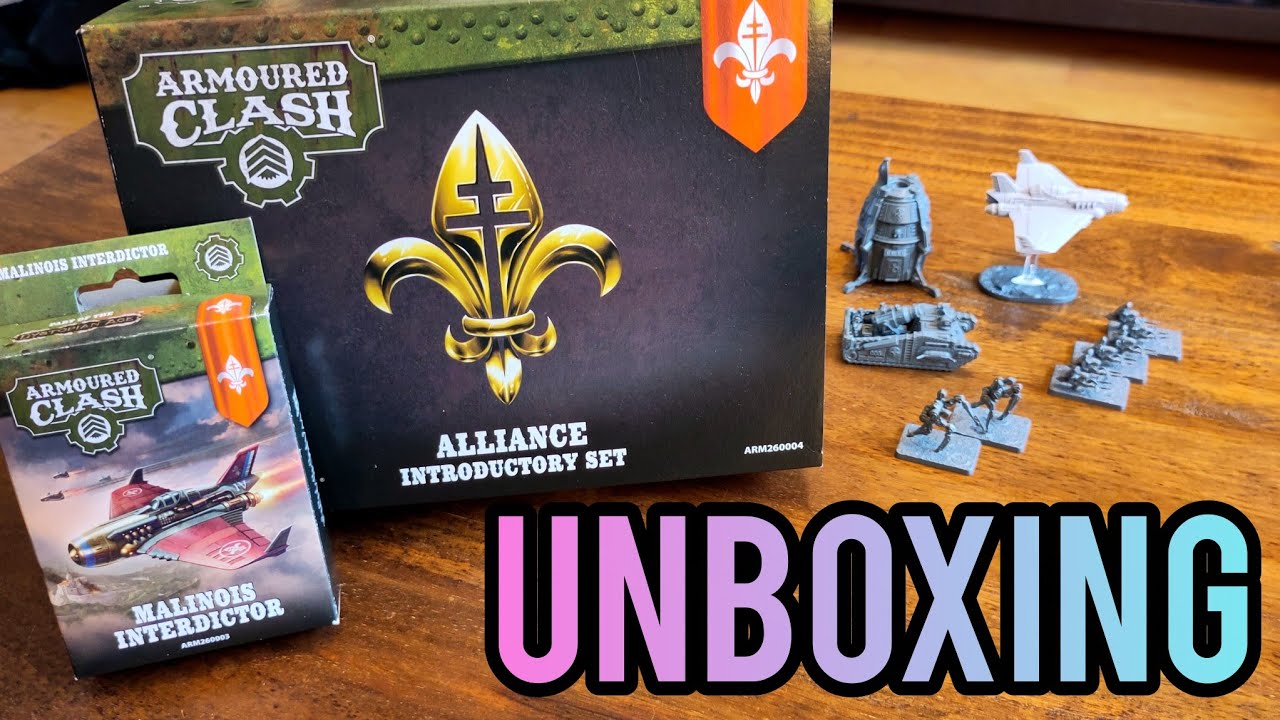 Alliance Introductory Set + Malinois pour Armoured Clash - Unboxing et Montage