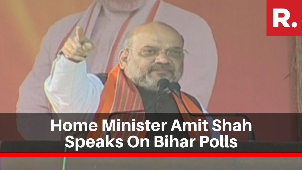 Home Minister Amit Shah Speaks On Bihar Polls, Says 'Will Fight Under Nitish Kumar'