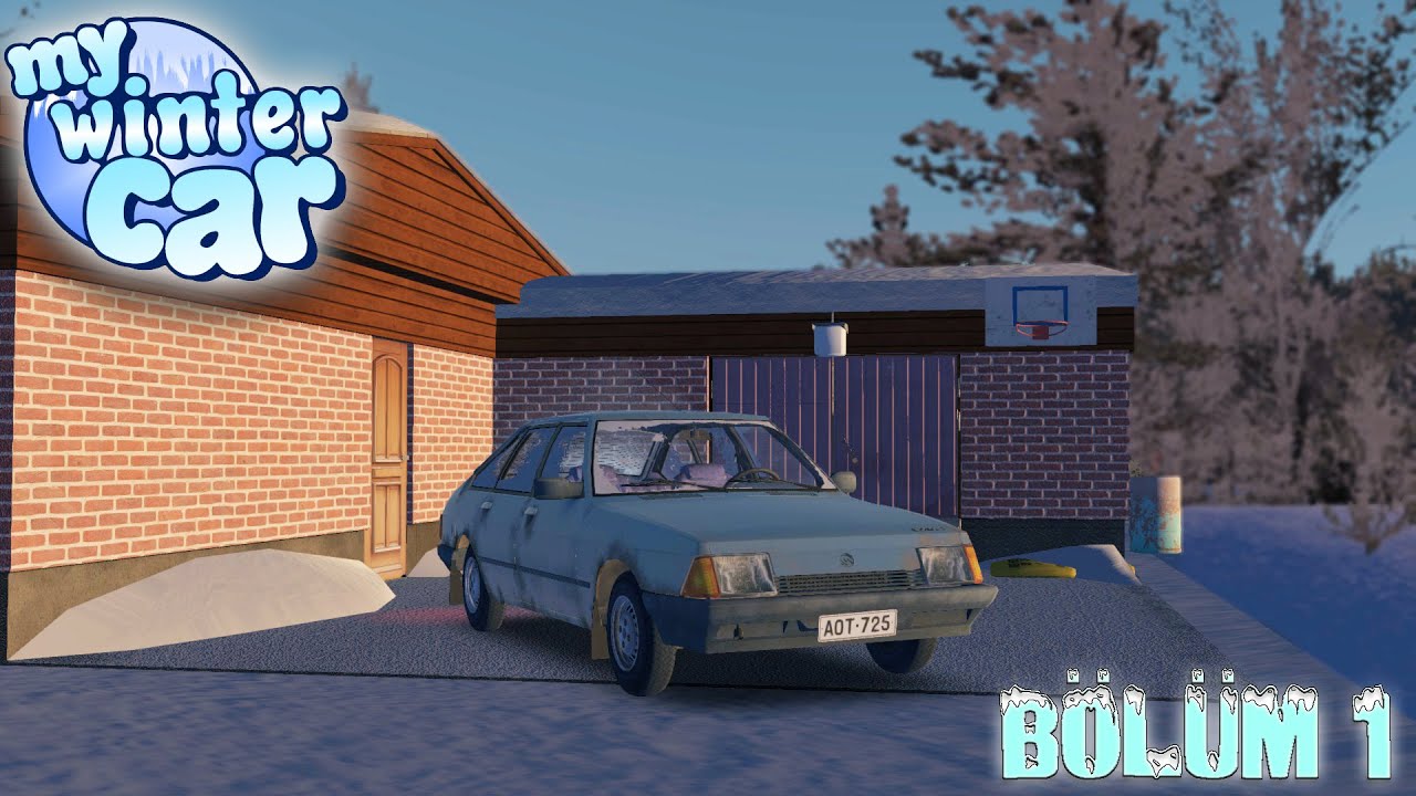 YENİ YERLER! | MY WİNTER CAR TÜRKÇE | BÖLÜM 1