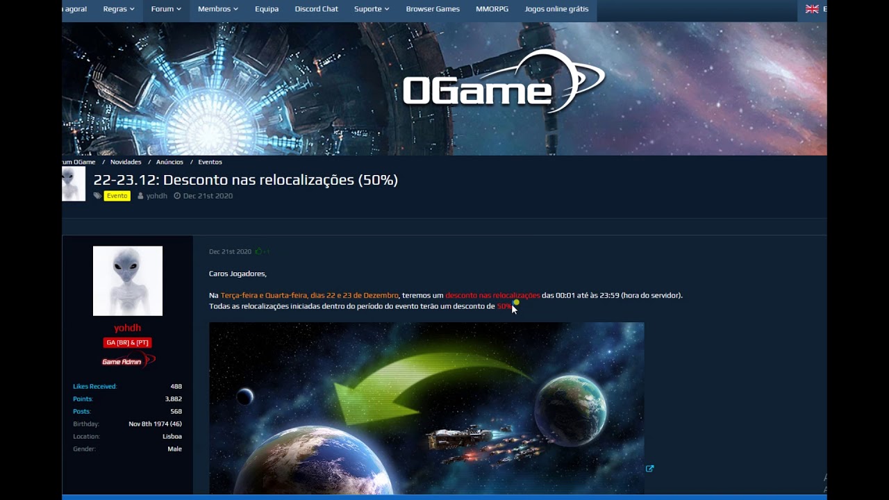 Ogame: Dicas classe Coletor (Parte 1)