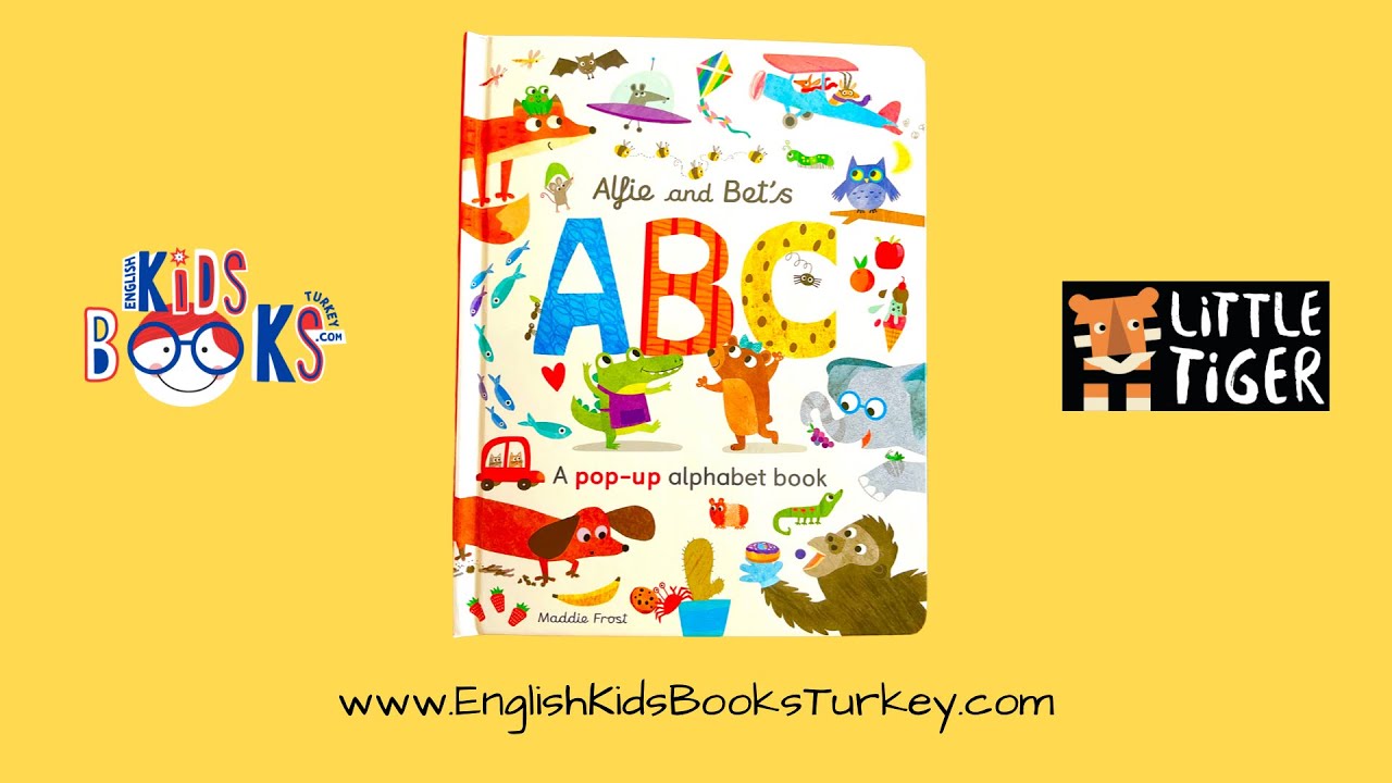Alfie and Bet’s ABC - A Pop Up Alphabet Book