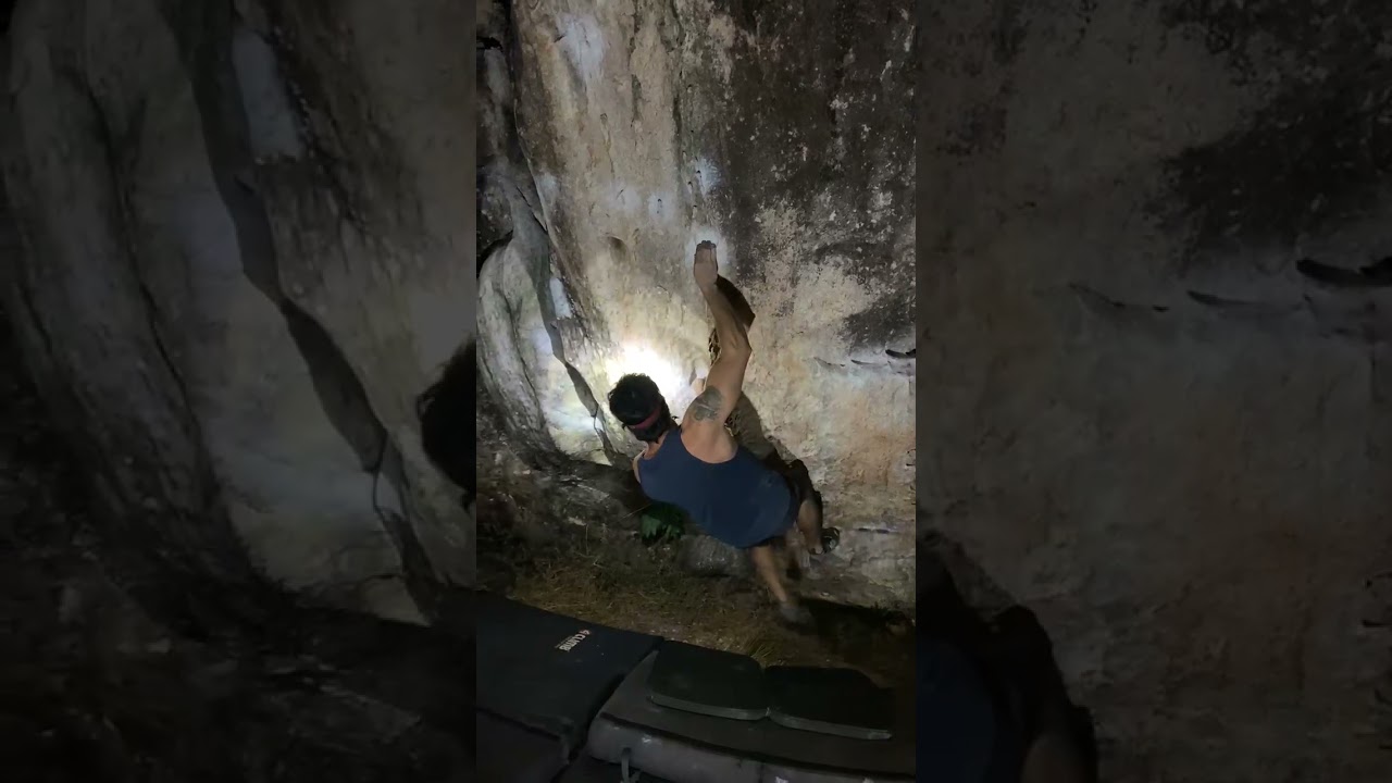 Disgreta V5 - Setor The Time is Now - Diamantina, MG | Escalada #climbing #bouldering