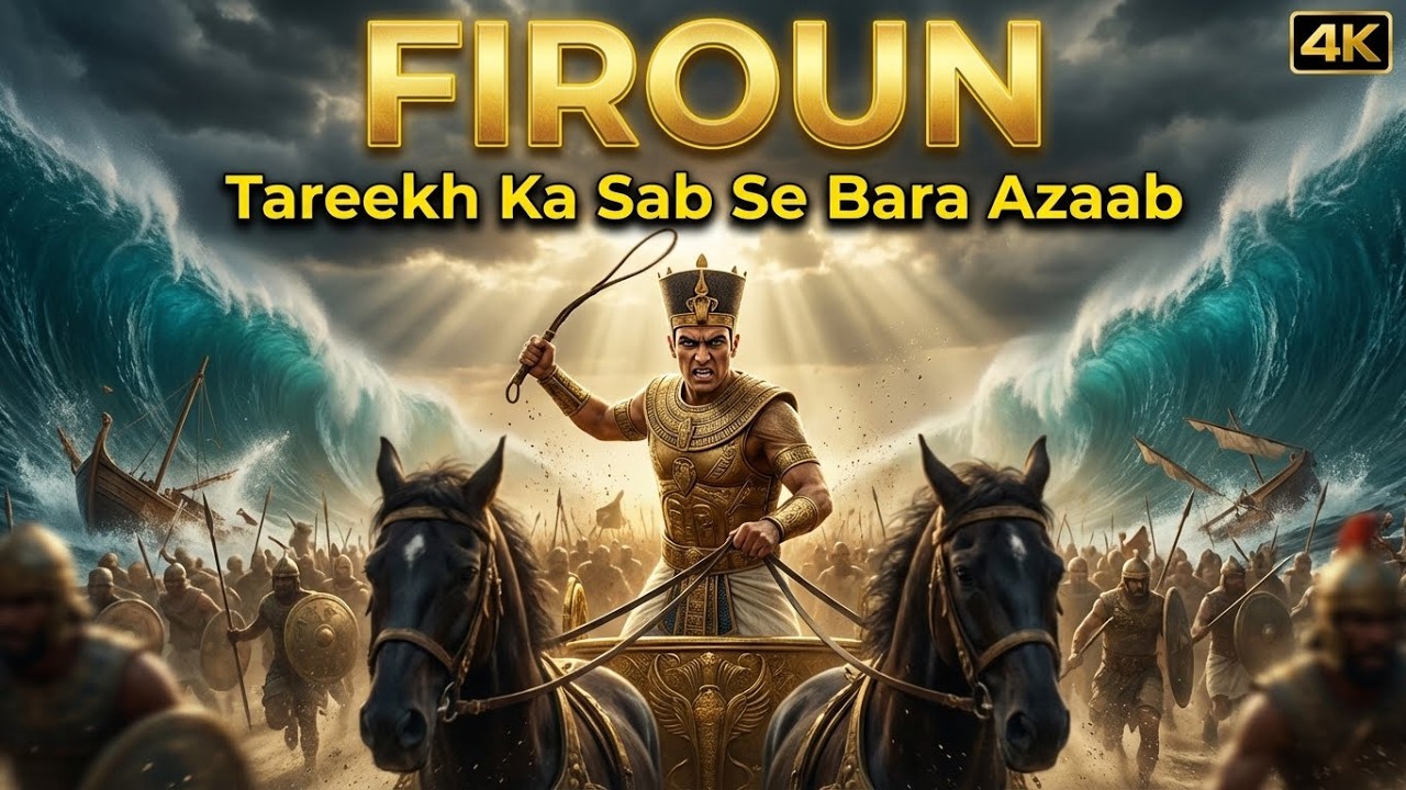 Allah Ne Firaun Ko Kaise Tabah Kiya? | Hazrat Musa AS Aur Samandar Phatne Ka Waqia