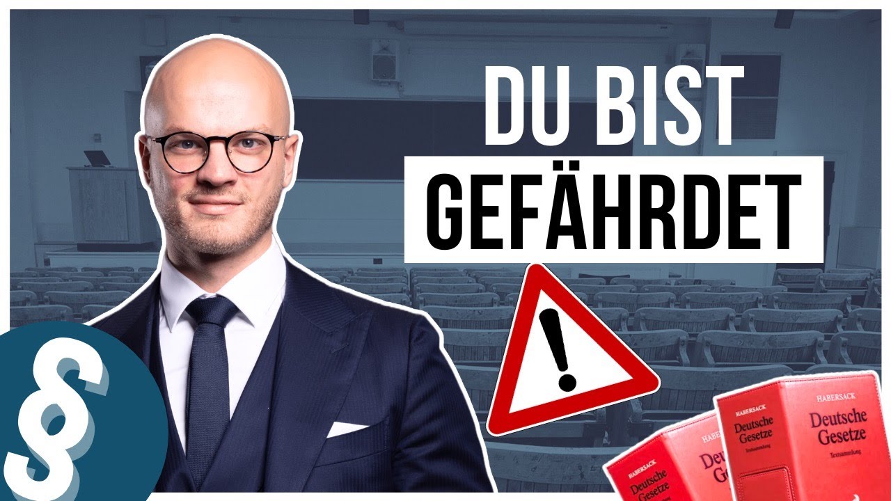 Du wirst im Jura-Staatsexamen scheitern - wenn du DAS weiterhin machst.