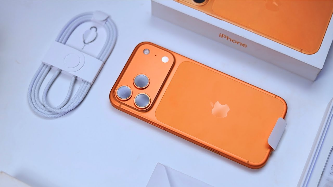 Распаковка iPhone 17 PRO MAX и первые впечатления