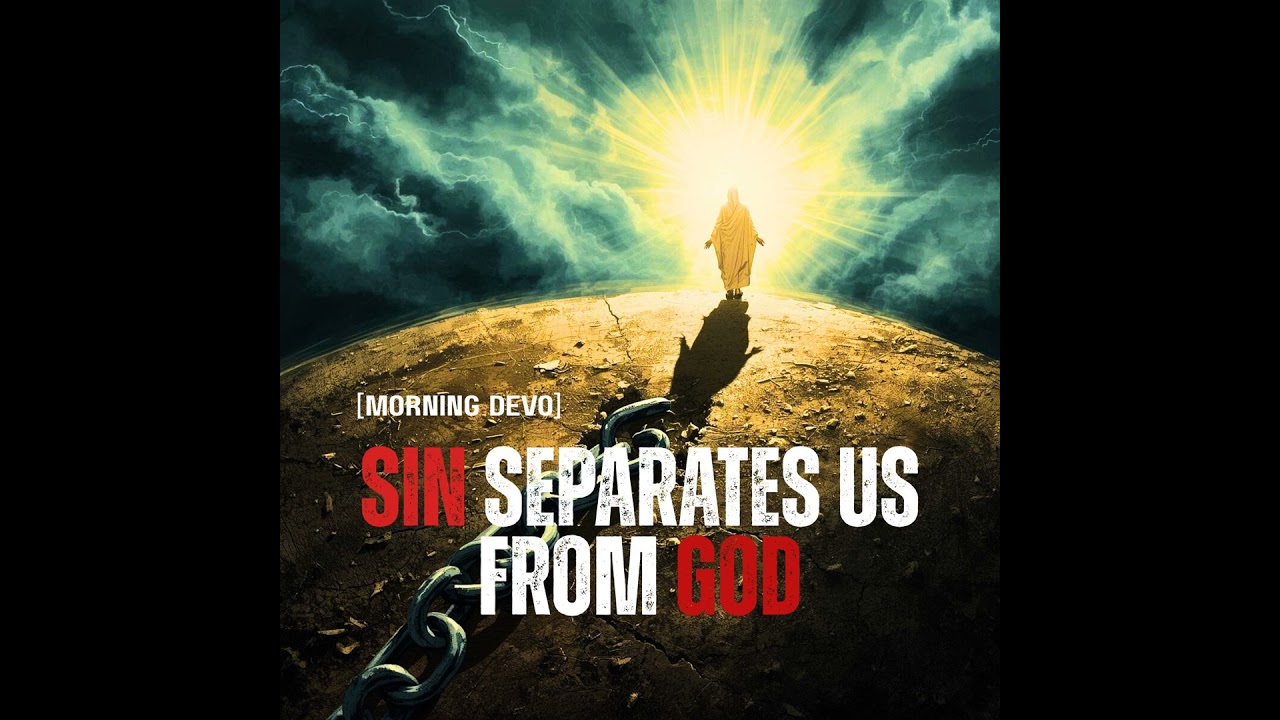 Sin separates us from God [Morning Devo]