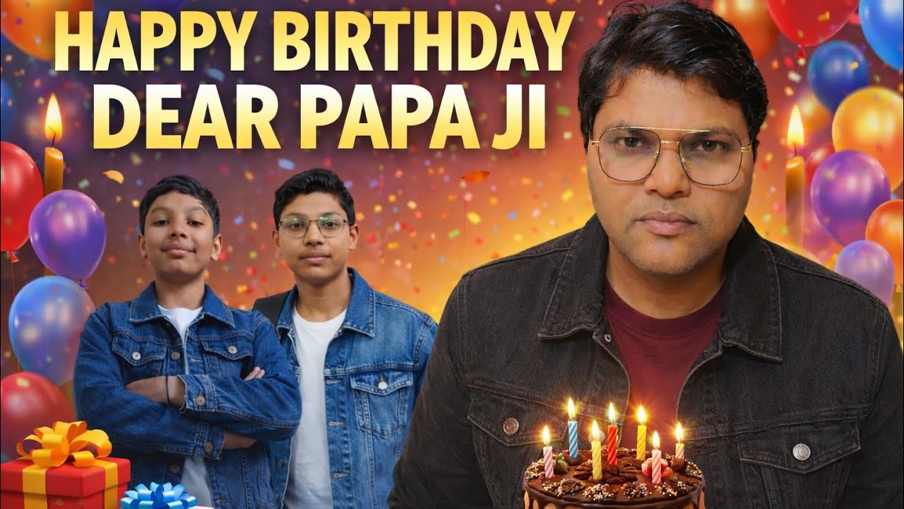 AAJ PAPA JI KO DIYA SURPRISE 🥳🎉।। its_Rishabh_Kumar _vlogs 