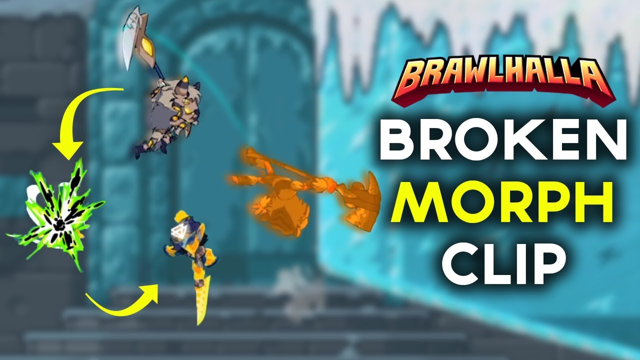 CRAZY Morph String + Wall Bounce! - Brawlhalla twitch highlights #93