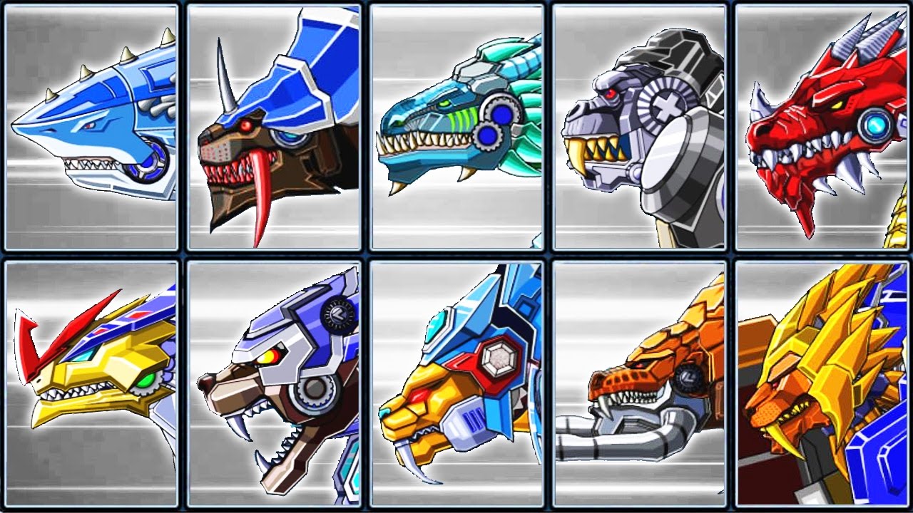Toy Robot War Gameplay #6: Shark, Thunder Leopard, Velociraptor & Creatures | Eftsei Gaming