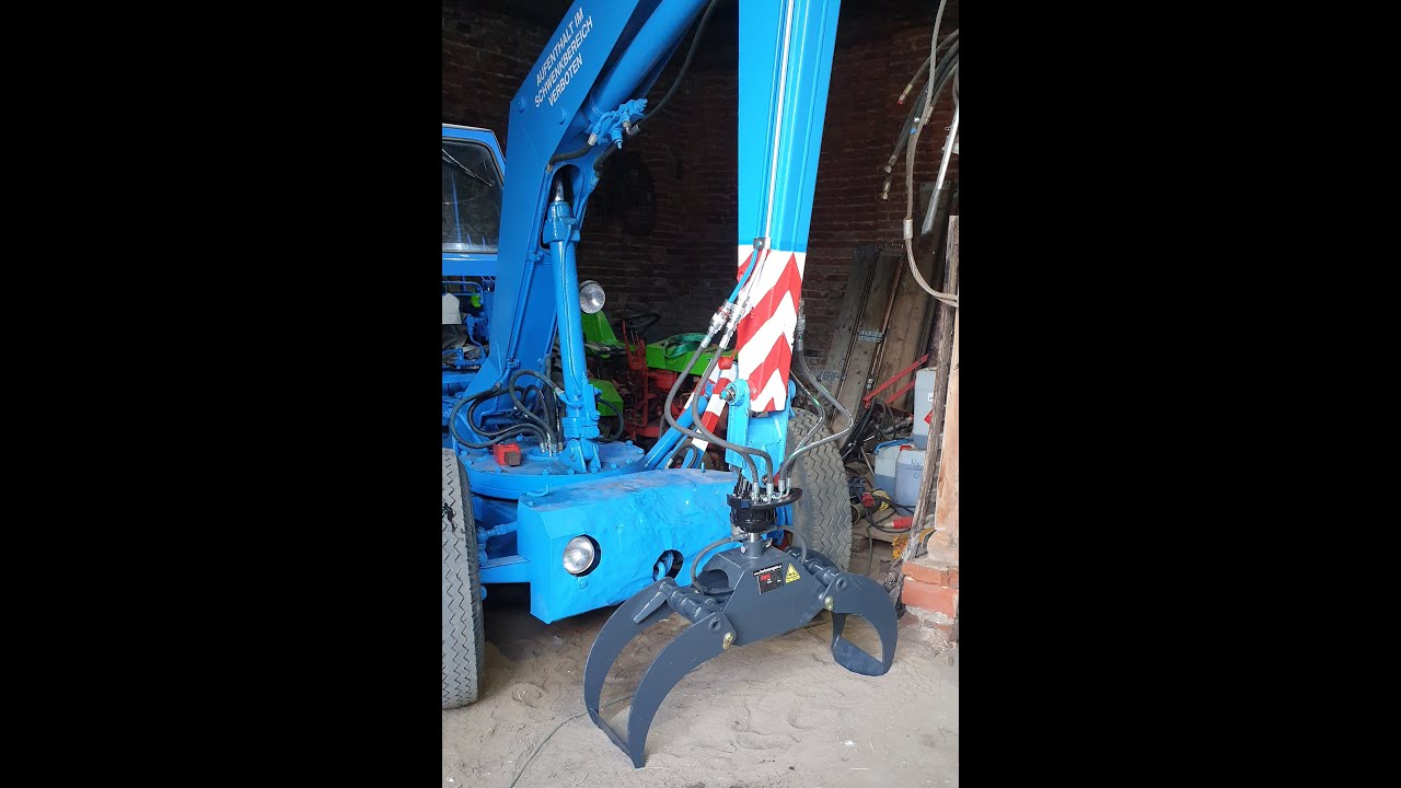 T157 Hydraulikleitung für Drehservo (Rotator) verbauen!