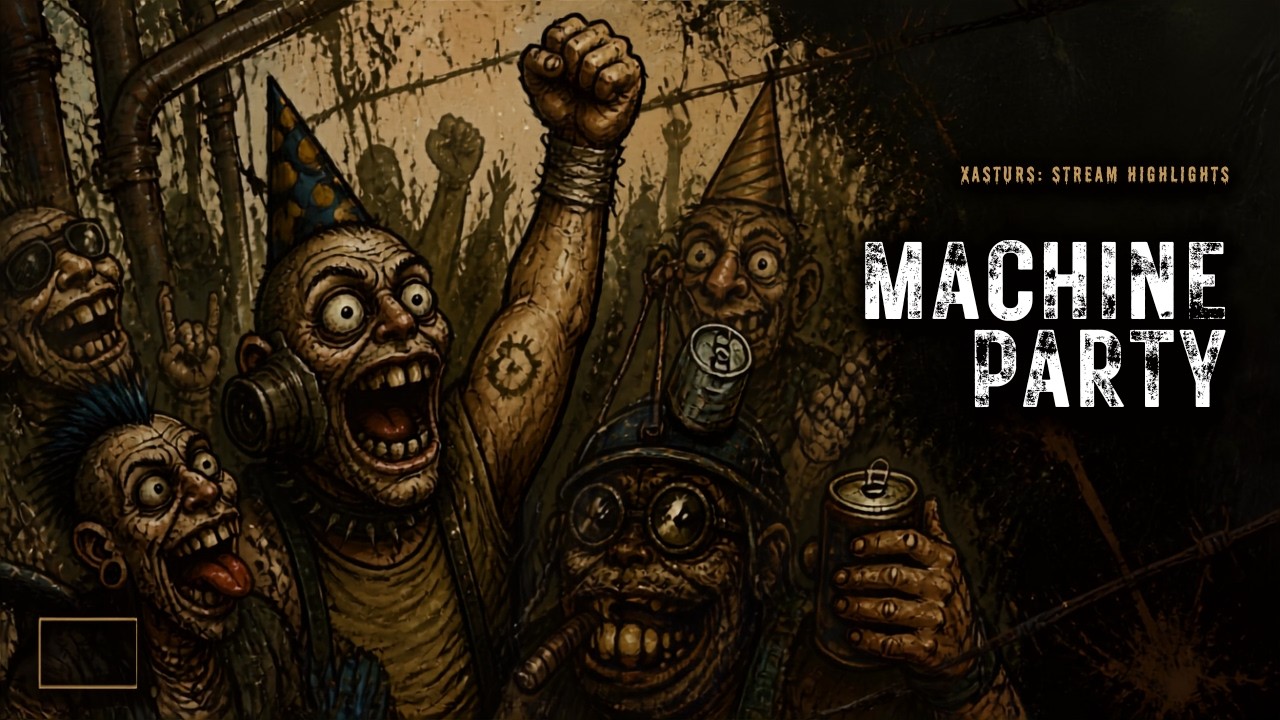 XASTURS: Machine Party &mdash; Nadie Sobrevive Esta Fiesta