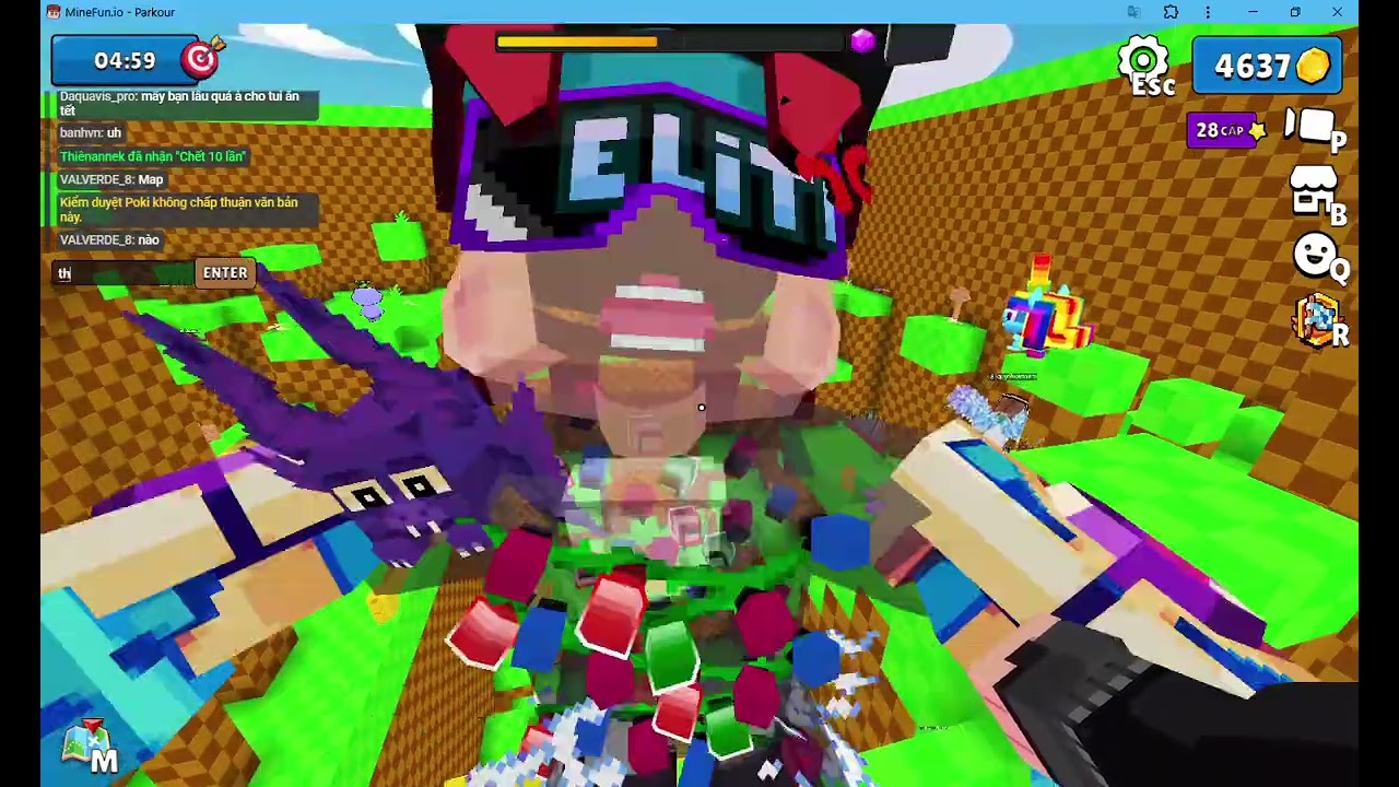 MineFun.io | phòng này hơi nhiều và có 3 yt