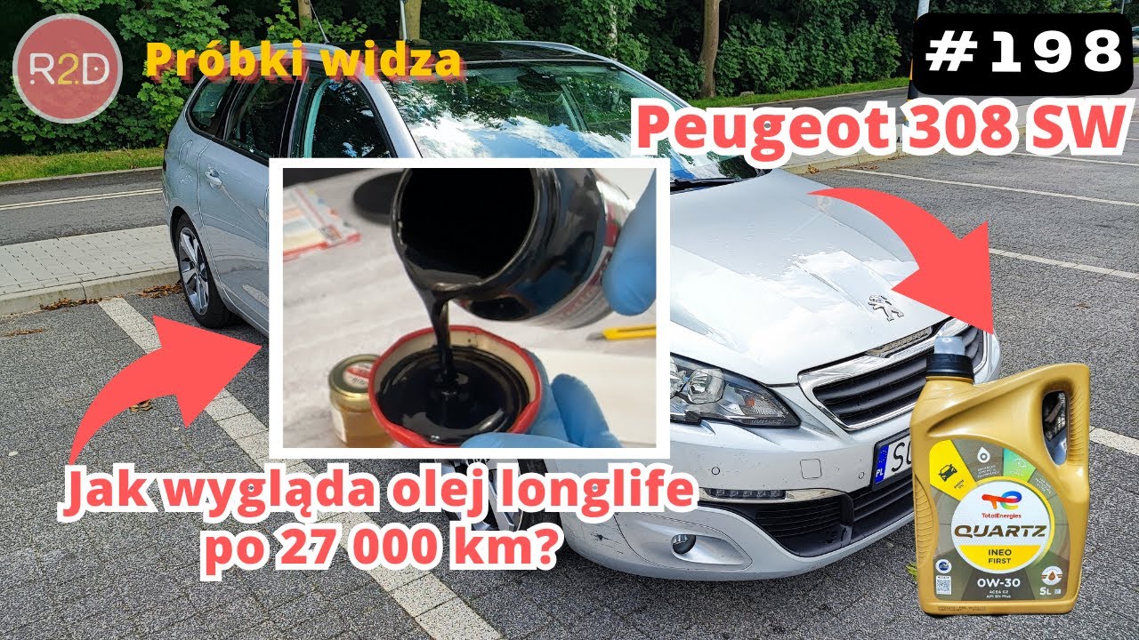 Longlife (27 0000 km) po raz drugi, Peugeot 308, Total 0W30 #198