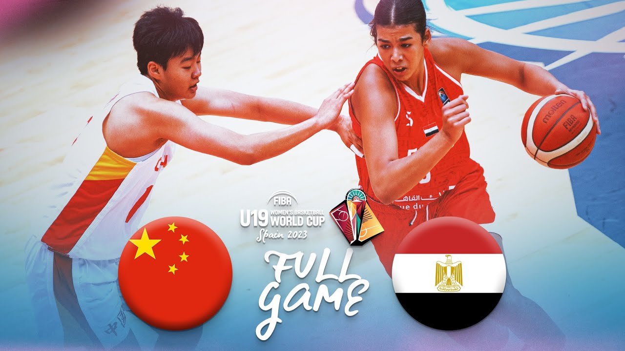 China v Egypt | Full Basketball Game | FIBA U19 Women's Basketball World Cup 2023