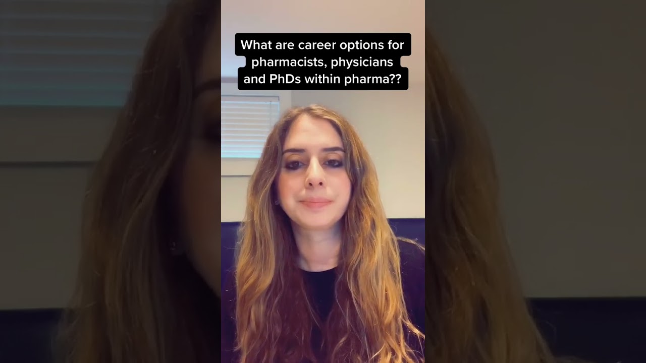 What are Career Options for Pharmacists, physicians and PhDs within Pharma??