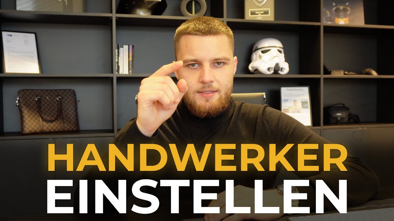 3 Elemente für Mitarbeiter einstellen im Handwerk, die FUNKTIONIEREN!