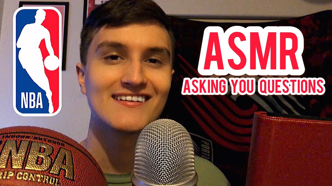 asking you nba questions 🏀  (whispering, typing, writing sounds)