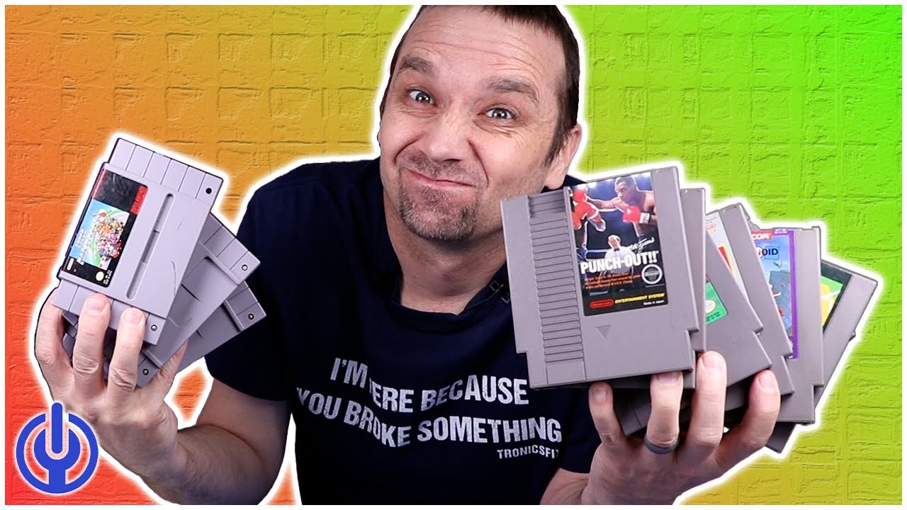 13 Broken Nintendo Games - Will Magic Eraser Fix Them?