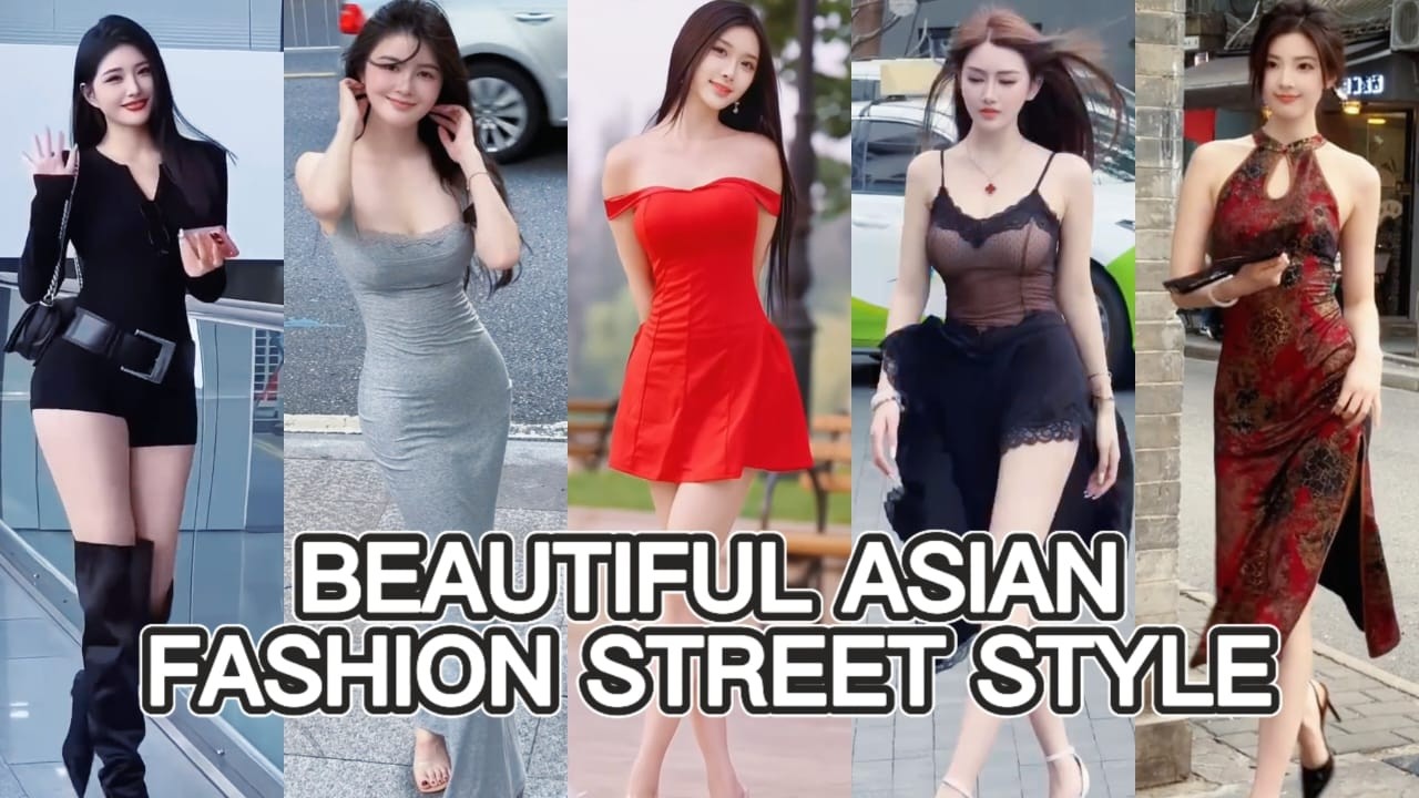 TOP Beautiful Chinese Girl | Chinese Street Fashion eps.80