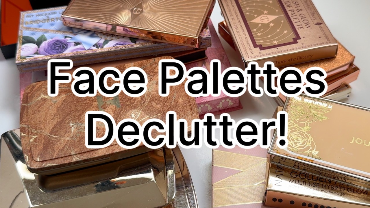 Палетки для лица DECLUTTER 2026