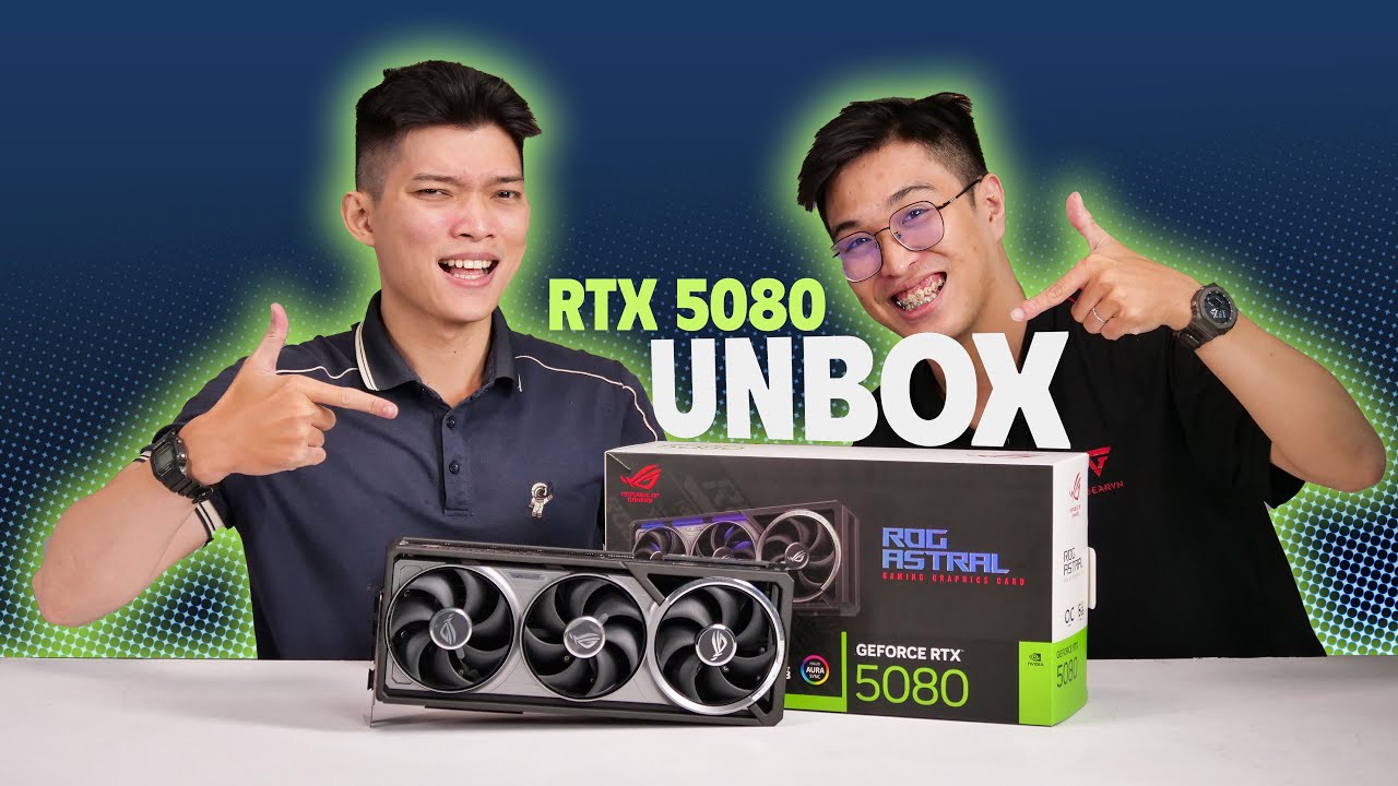 SERIES GIAO LƯU CÔNG NGHỆ - CÙNG ANH BÌNH BEAR UNBOX CON CARD ASUS ROG ASTRAL RTX 5080!