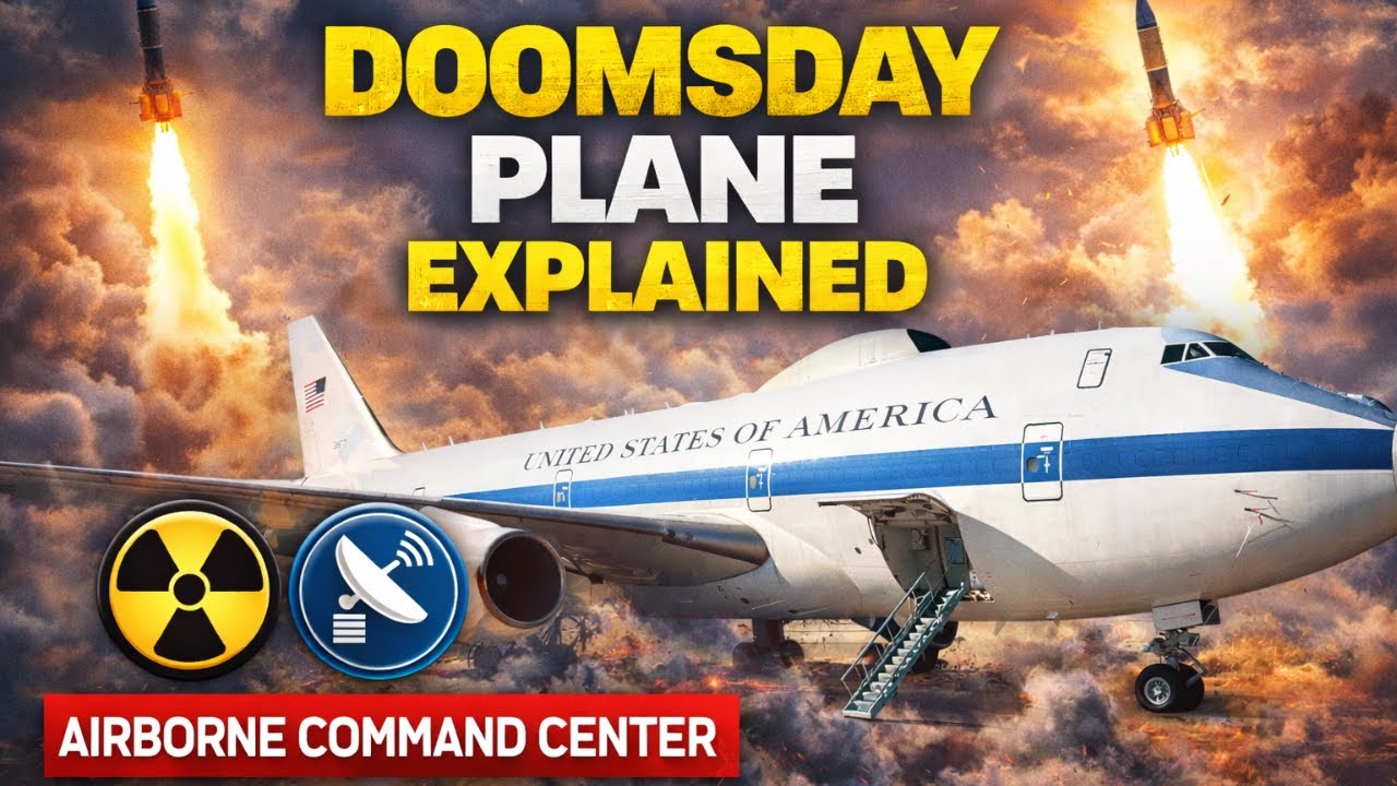 Doomsday Plane Explained | The Aircraft Built for the End of the World 