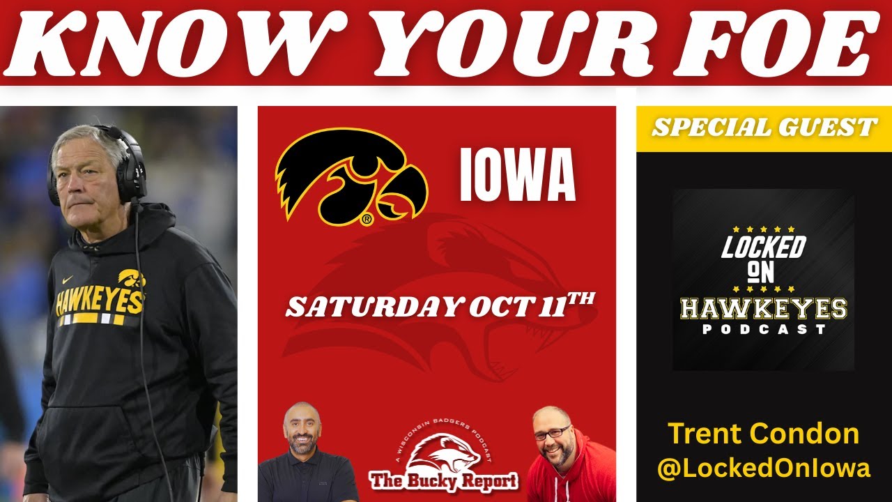 2025 Preview - Wisconsin Badgers vs. Iowa Hawkeyes KNOW YOUR FOE Series