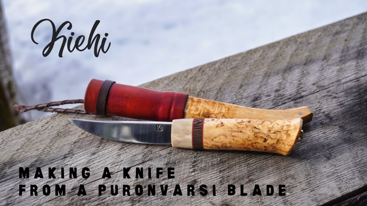 Making A Knife From A Finnish Puronvarsi Blade
