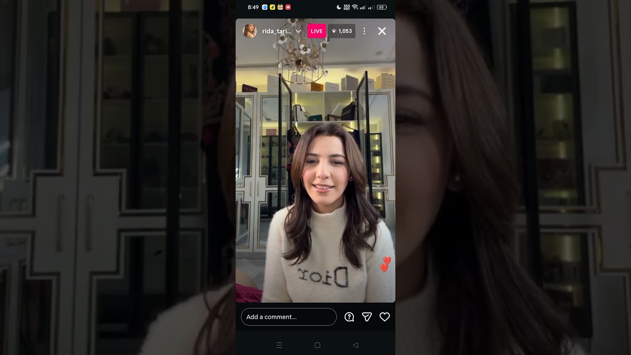 Rida Tariq is live on instagram part 1 #tamashaseason4 #tamashavideos #ridatariq 