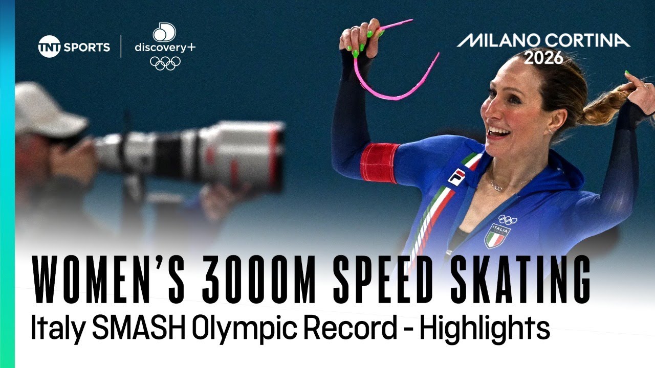 ITALY SMASH OLYMPIC RECORD! 🇮🇹 | Women's 3000m Speed Skating Highlights | Winter Olympics 2026