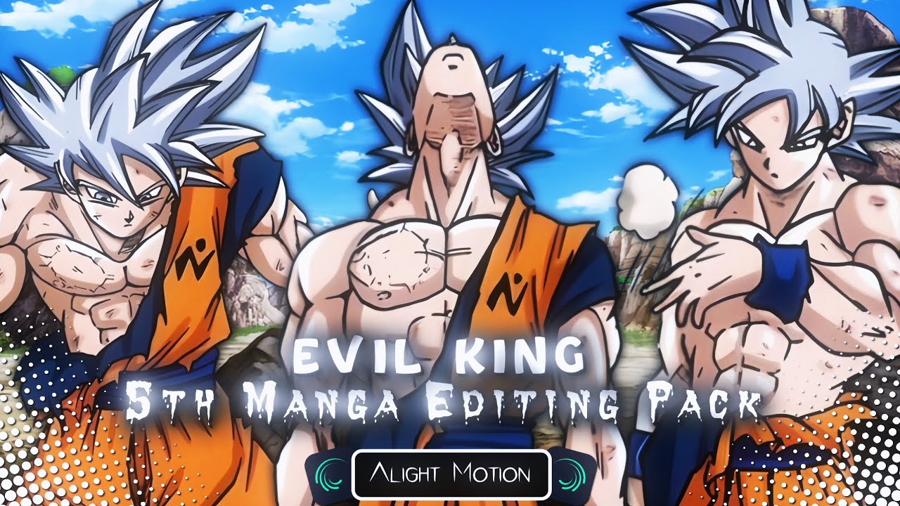 Evil King 5th Manga Editing Pack 🐐🔥 || Alight Motion (XML+LINK)🗿|| #anime #alightmotion
