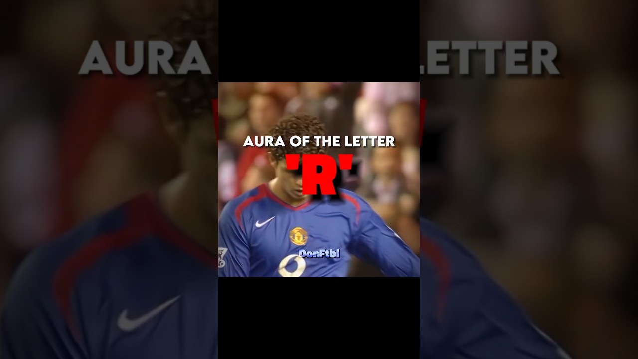 Aura of the letter R 🥶🔥 | #shorts