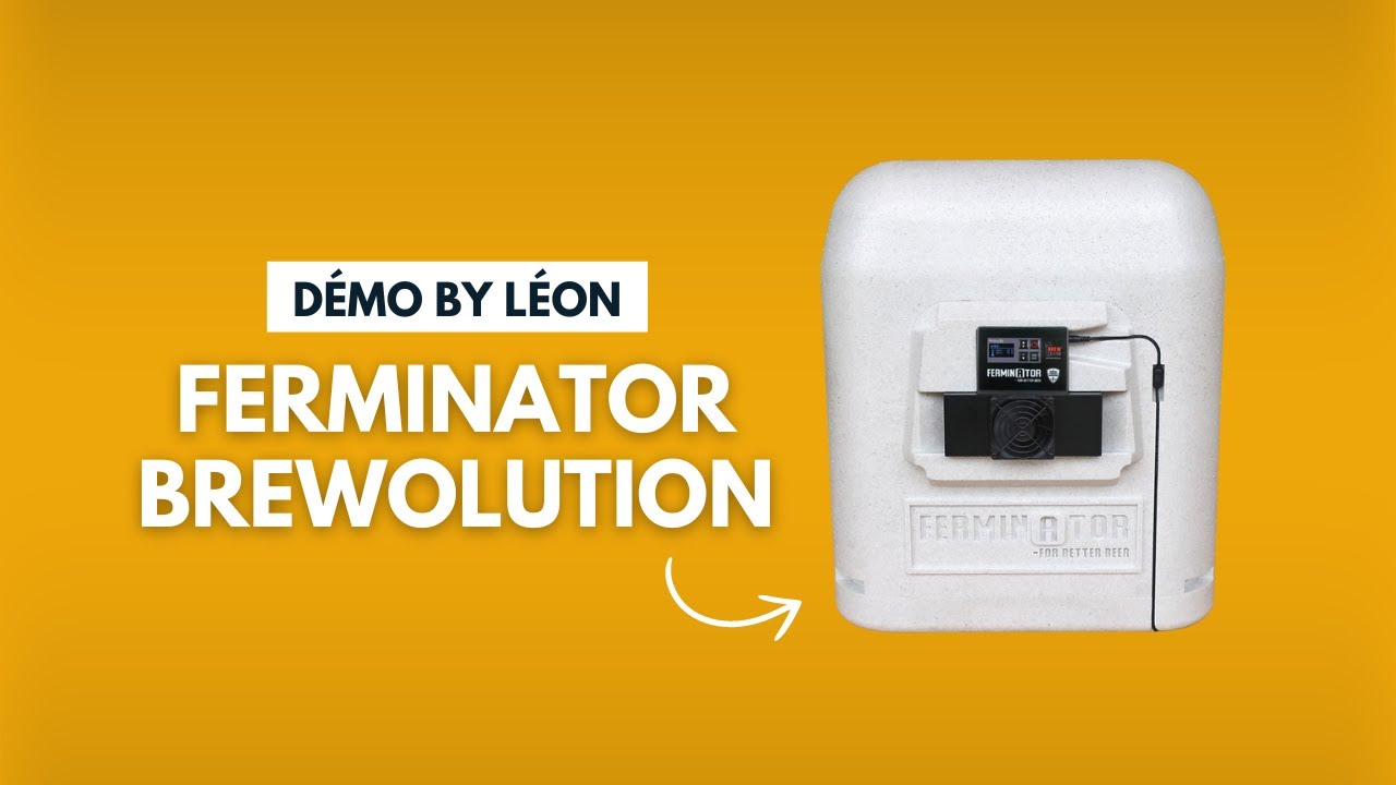 Découvrez le Ferminator de chez Brewolution : véritable mini chambre de fermentation ! 🍺