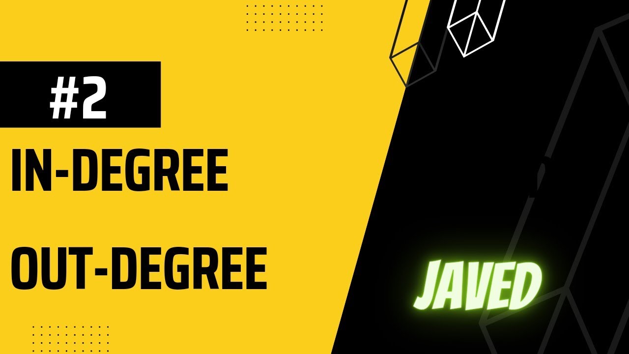 In- Degree | Out-Degree | Directed Network | Network Science | Graph