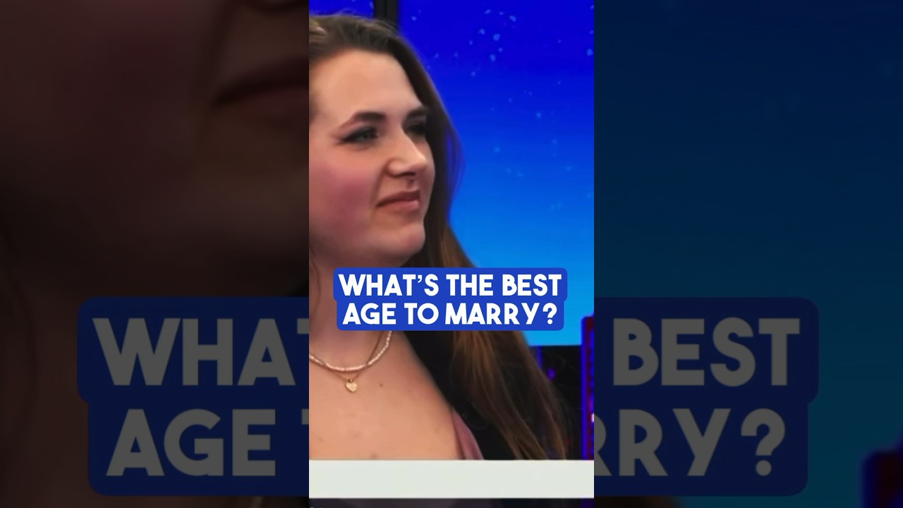 The BEST age to marry #marriage#relationships#gbnews#datingadvice