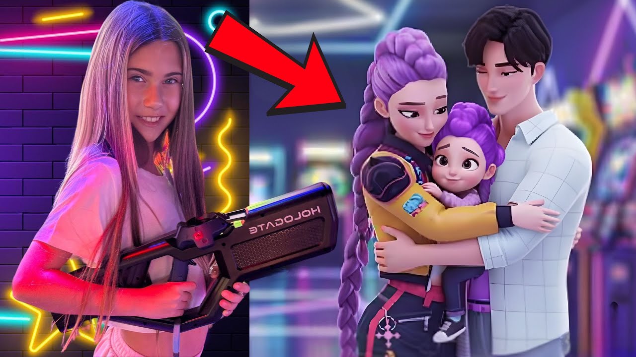 ABBIAMO SALVATO BABY RUMI DELLE HUNTRIX NELLA VITA REALE CON LE KPOP DEMON HUNTERS!