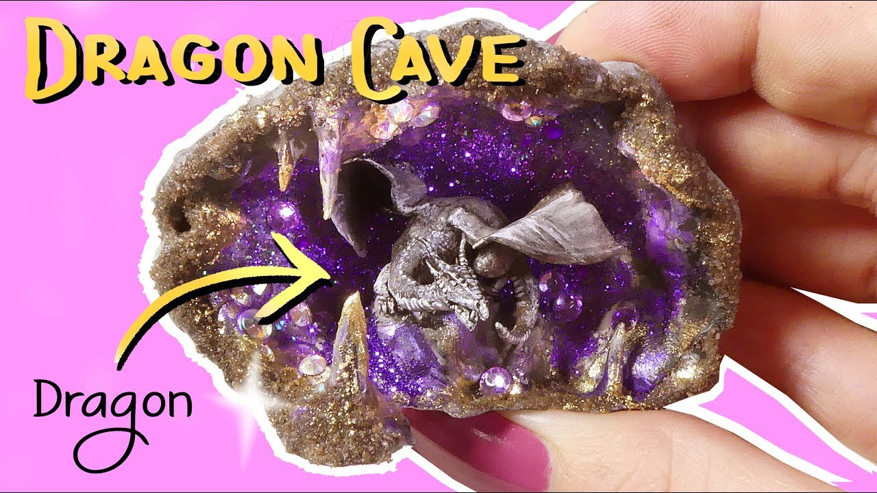 Как создать миниатюрного ДРАКОНА в CRYSTAL Cave