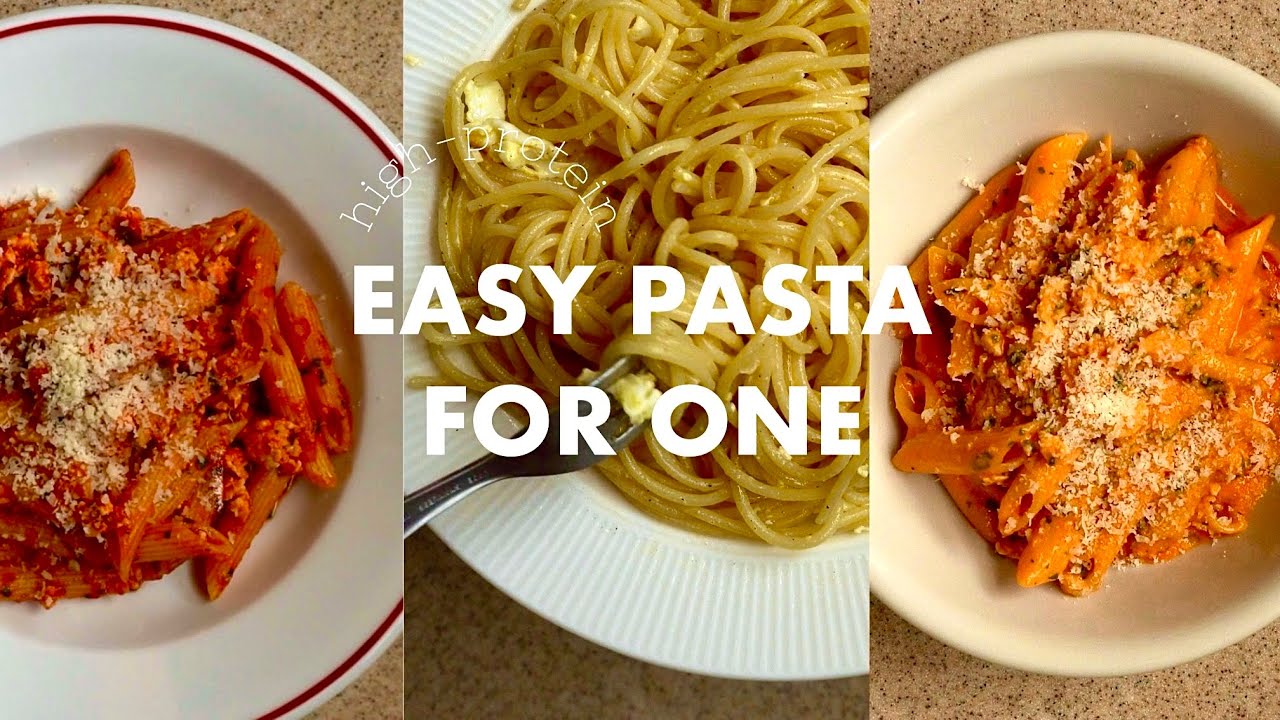 Easy Pasta for One – High Protein, Low Effort