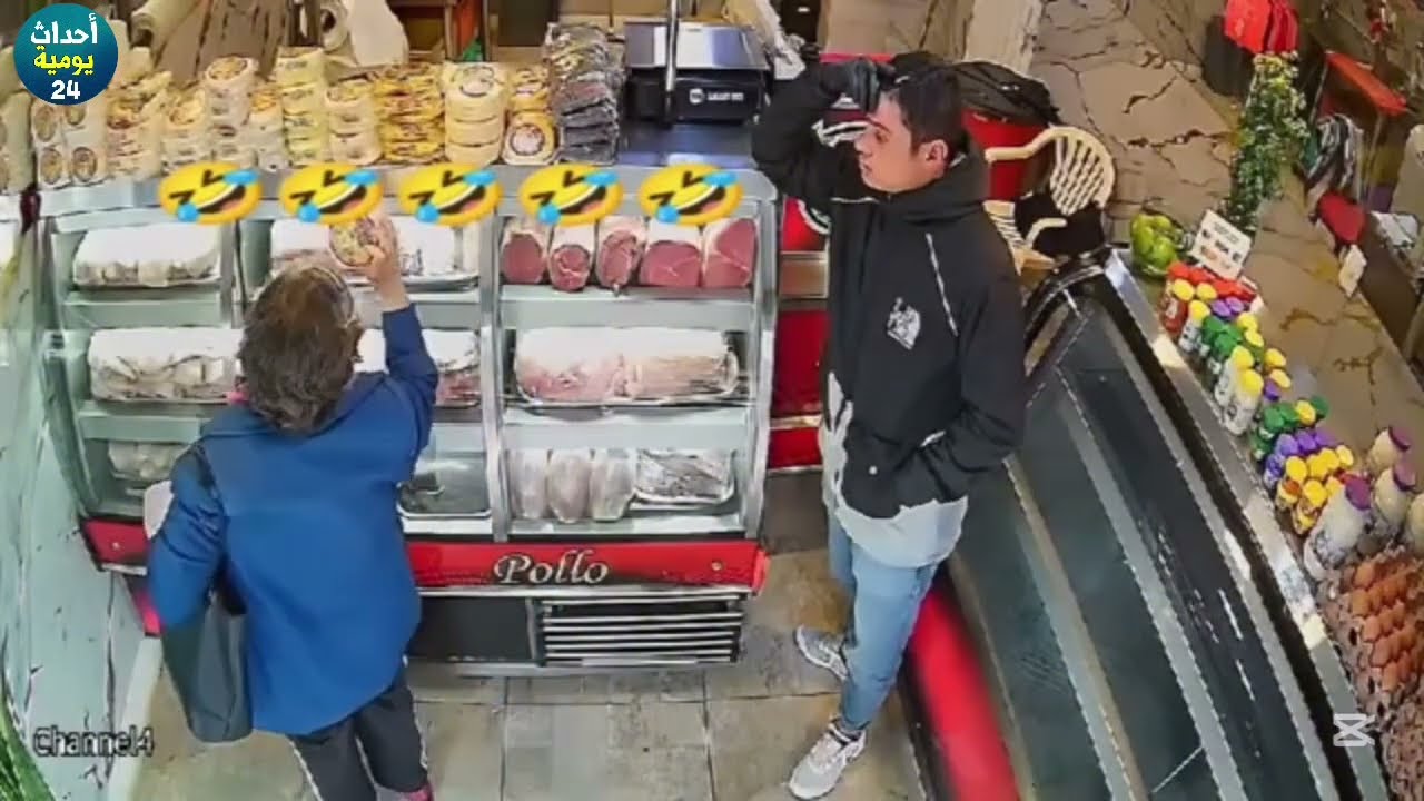 مقاطع سرقة لحرامية أخبث من بعض - صورتها الكاميرات