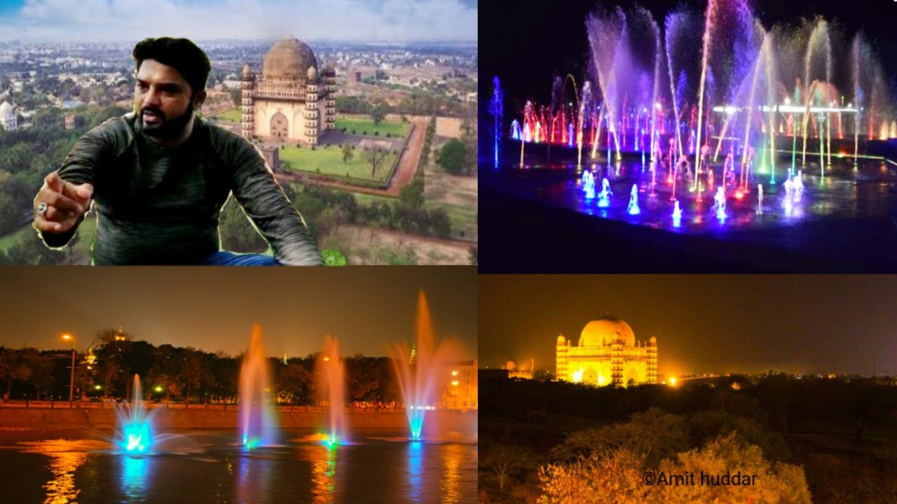 part 2 Gol gumbaz main muscle fountain//S news karnataka Express