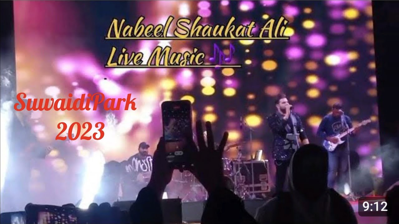 Nabeel Shaukat Ali Musical Night Live Singing | Pakistani Cultural Week |Suwaidi park 2023