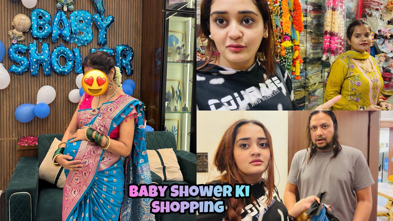 Girl or Boy? 😱 Baby Shower Function Shopping 😍Ghar me ane wala hai New baby 