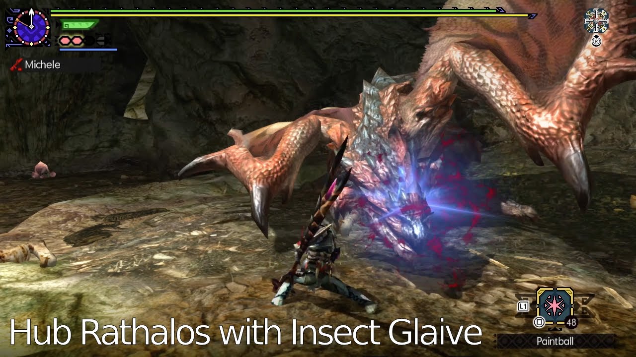Extra Hunt: Hub Rathalos with Insect Glaive