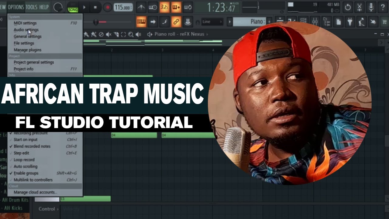 Making A Beat For Ambitiuoz Ent Miss Pru Blaq Diamond Emtee ATM FL Studio Tutorial